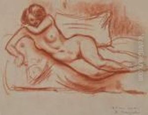 Le Nu Etendu by Henri Charles Manguin