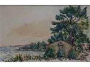 Baie De Saint Tropez by Henri Charles Manguin