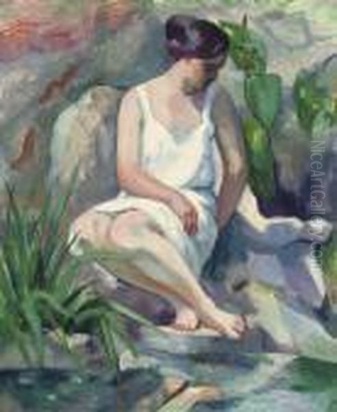 Baigneuse Assise A Cassis (jeanne) - view 1