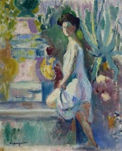 Jeanne A La Fontaine. Summer 1905. Jeanne A La Fontaine. Summer 1905.