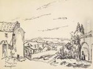 Saint-tropez by Henri Charles Manguin