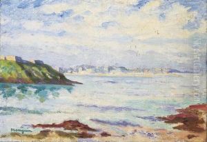Vue De Dinard, De Saint-malo by Henri Charles Manguin