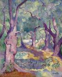Les Oliviers A Cavaliere by Henri Charles Manguin