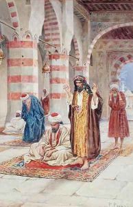 The Hour of Prayer by Paolino Pavesi