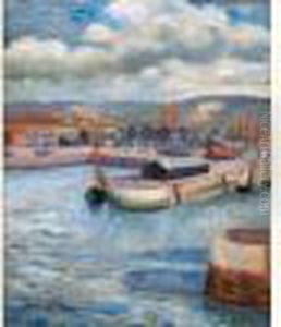 Honfleur, Mars-avril 1921 by Henri Charles Manguin