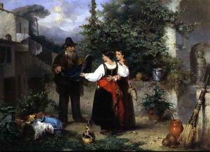 The Draper by Karel Frans Philippeau