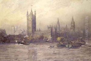 The Houses of Parliament by Maude Parker