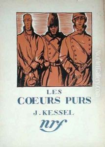 Front cover illustration for Les Coeurs Purs by Joseph Kessel 1898-1979, 1927 by F.R. Parry