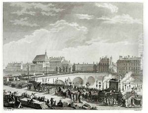 The Triumph of Voltaire, 11th July 1791, engraved by Pierre Gabriel Berthault 1737-1831 by Prieur, Jean Louis, II