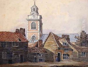 View of Christchurch, 1810 by William Pearson