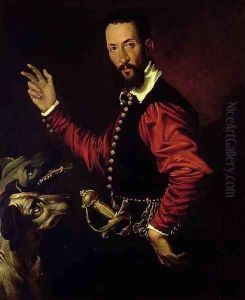 Portrait of Guidubaldo II della Rovere, Duke of Urbino by Bartolomeo Passarotti