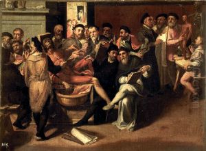 The Anatomy Lesson by Bartolomeo Passarotti