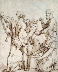 The Judgement of Solomon by Bartolomeo Passarotti