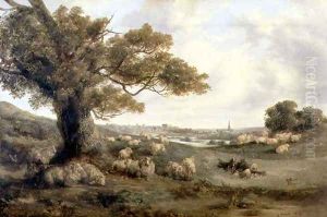View of Norwich, 1849 by Alfred Priest
