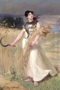 Allegory of France by Georges Louis Poilleux-Saint-Ange