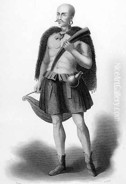 An Abdal, Santon or Calender, engraved by R. Young, from World Religion, published by A. Fullarton and Co. - view 1