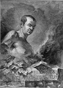 Portrait of Giovanni Battista Piranesi 1720-78 1750 by Francesco (Felice) Polanzani