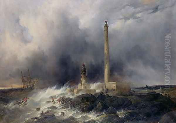 View of the Lighthouse at Gatteville - view 1