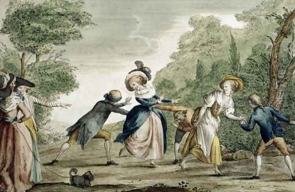 Florentine Games, Blind Mans Bluff - view 1