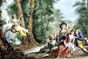 Florentine Games, the Swing by Guiseppe Piattoli