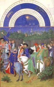 Les tres riches heures du Duc de Berry Mai (May) by Harry J. Pearson