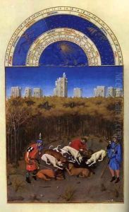 Les tres riches heures du Duc de Berry Decembre (December)