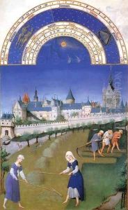 Les tres riches heures du Duc de Berry Juin (June)