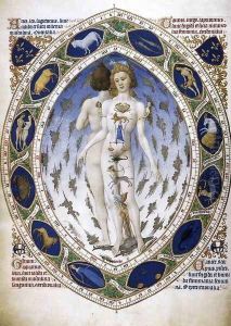 Les tres riches heures du Duc de Berry Astrological Man
