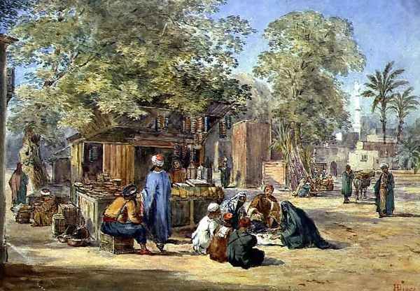 An Egyptian Village, 1869 - view 1