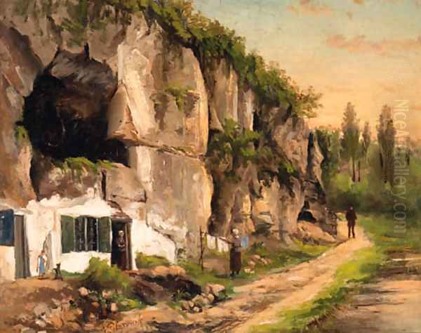 The House under the Rock-face - view 1