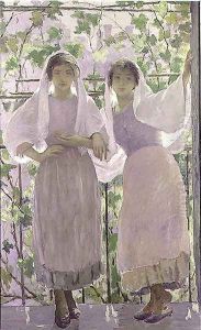 Sisterly Affection by Edmond Jean de Pury