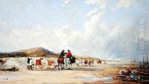 Crossing the Sands to Swansea Market by Edward Pritchard