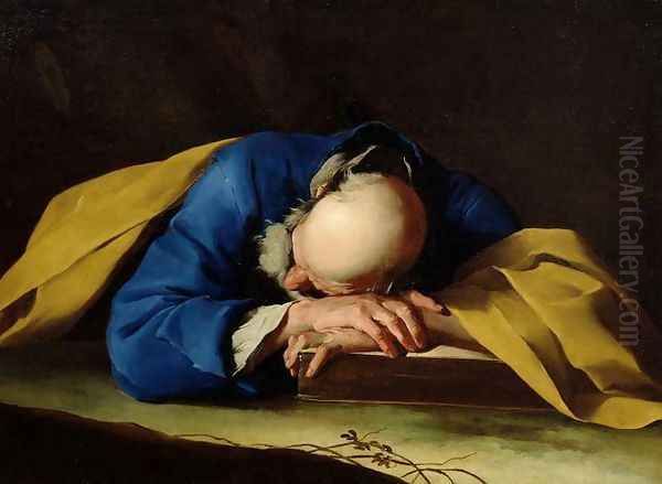St. Peter or St. Jerome Sleeping, c.1735-39 - view 1