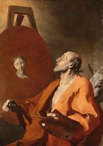 Saint Luke painting the Virgin