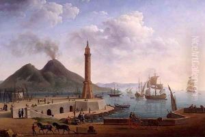 View of Vesuvius from the Harbour of Naples, 1791