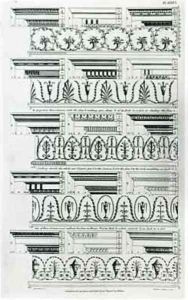 Designs for Cornices published in 1788 by William Pain