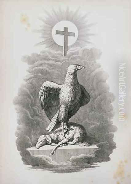 An Allegory of Rome, engraved by B.Barloccini, 1849 - view 1