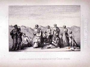 Homer Singing to the People on the Chian Strand, engraved by B.Barloccini, 1849 Homer Singing to the People on the Chian Strand, engraved by B.Barloccini, 1849