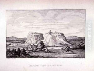 Imaginary View of Early Rome, engraved by B.Barloccini, 1849 by C.C Perkins