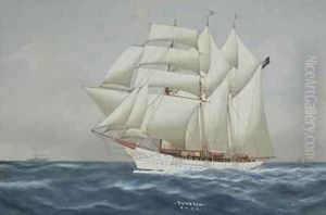 The Sunbeam under Full Sail The Sunbeam under Full Sail