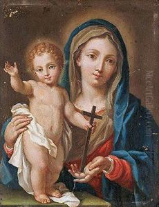Virgen Con El Nino by Carlo Maratta or Maratti