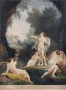 Diana And Acteon by Carlo Maratta or Maratti