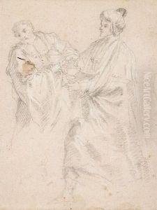 Studio Dei Magi
Studio Per Decorazione Raffigurante Mercurio by Carlo Maratta or Maratti
