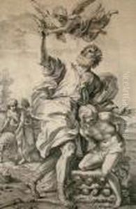"..abraham Isaac..." by Carlo Maratta or Maratti
