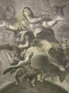 Assunzione Di Maria Vergine by Carlo Maratta or Maratti