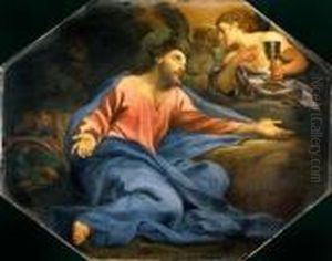 Cristo Nell""orto by Carlo Maratta or Maratti