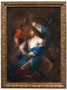 Christus Am Olberg by Carlo Maratta or Maratti