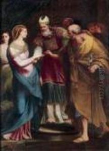 Lo Sposalizio Della Vergine by Carlo Maratta or Maratti