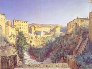 Tivoli, 1875 by Luigi (Ludwig Osipovich) Premazzi