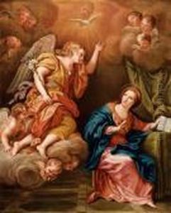 Annunciazione by Carlo Maratta or Maratti